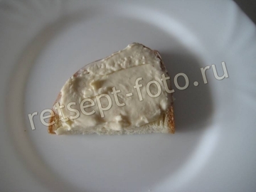 Бутерброды с икрой трески и плавленым сыром
