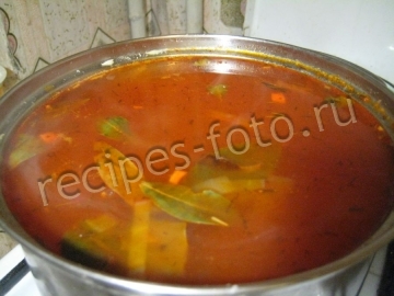 Диетический овощной суп из капусты