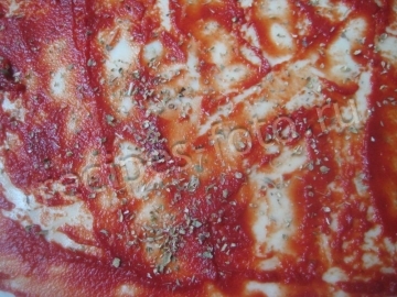 Овощная пицца с кабачками