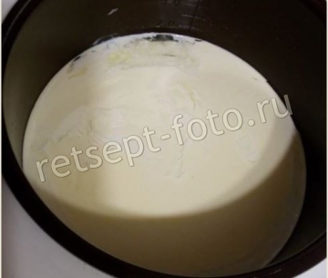 Йогурт из закваски в мультиварке