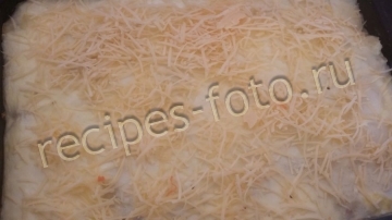 Картофельная запеканка с фаршем и сыром в духовке