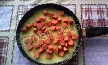 Картофельная запеканка с сосисками для детей от 3-х лет