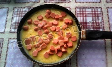 Картофельная запеканка с сосисками для детей от 3-х лет