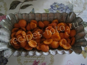 Клафути с абрикосами