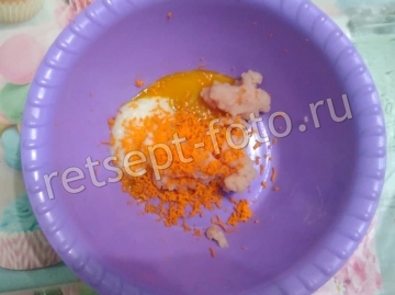 Куриные тефтели с кабачком и морковью детям от 1 года