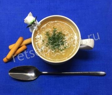 Куриный суп "Растрепа" с тертой картошкой для ребенка 2 года