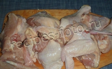 Курица тушеная с квашеной капустой и перловкой в мультиварке