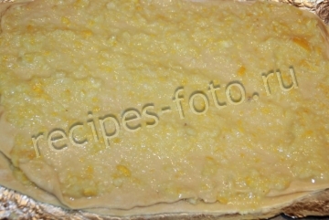 Лимонный пирог с начинкой