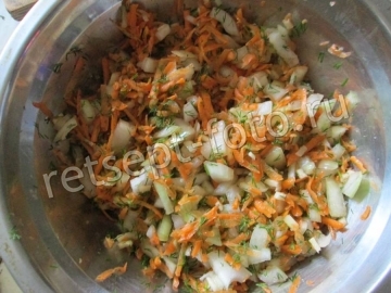 Маринованные баклажаны с чесноком и морковью
