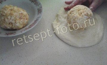 Осетинский пирог с брынзой и картошкой
