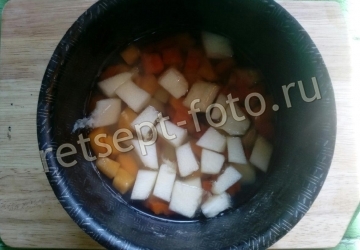 Овощной суп с кабачком и перцем для ребенка до 1 года (с 10 мес)