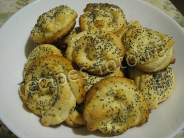 Песочное печенье с маком через мясорубку "Маковка"