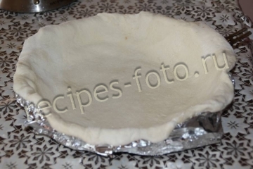Пирог с курицей и картошкой на дрожжевом тесте