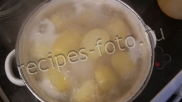 Пюре картофельное с яйцом и молоком