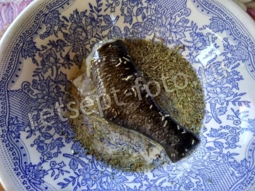 Речная рыба на мангале (головешка)