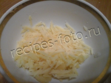 Салат "Мимоза" со шпротами и сыром