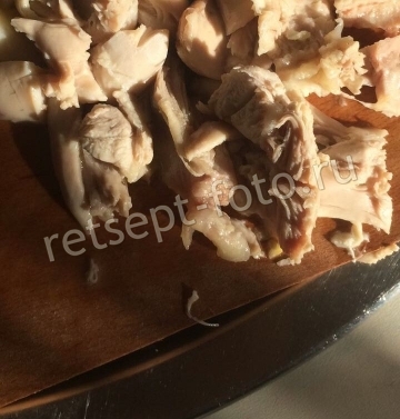 Сборная солянка с колбасой, ветчиной и курицей