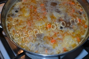 Суп из пангасиуса с пшеничной крупой
