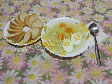 Суп из пекинской капусты с яйцом для детей 1,5 года