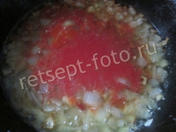 Тефтели без риса с томатной подливкой на сковороде