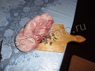 Тушеная квашеная капуста с мясом свинины