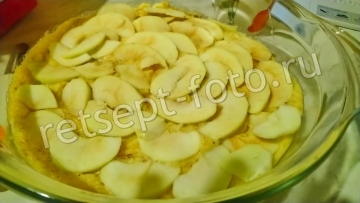 Тыквенный пирог с яблоками "Осенний"