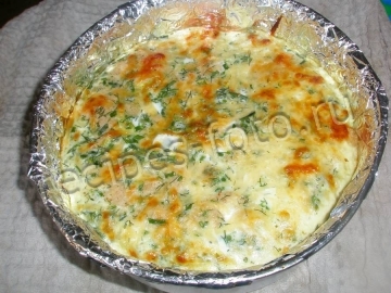 Запеканка из кабачков с сыром и помидорами