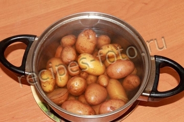 Запеканка с фаршем, картофелем и баклажанами в духовке