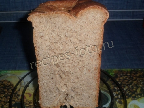 Хлеб в хлебопечке на пиве