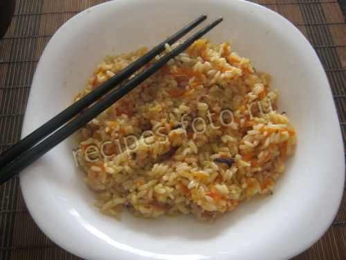 Рис с имбирем рецепт
