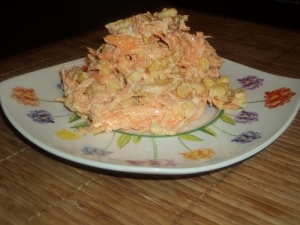 Salat z morkov s sukharkam retsept s foto C7