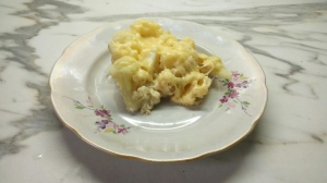 Цветная капуста в духовке с сыром и со сливками 