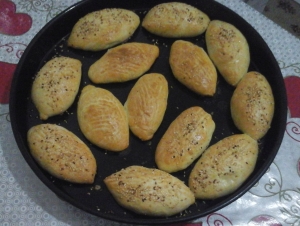 Турецкие булочки "Поача" с начинкой 
