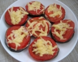 Баклажаны с помидорами и сыром в духовке 