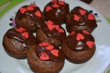 Шоколадные кексы в формочках в духовке 