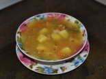 Суп из консервированной скумбрии 