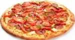 Калорийность куска пиццы с колбасой и сыром