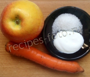 Детское морковно-яблочное пюре в блендере для грудничка (для ребенка от 6 месяцев)