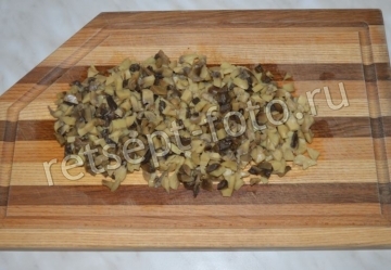 Баклажаны с грибами и помидорами в духовке