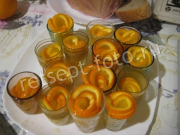 Бисквитный апельсиновый торт со сгущенкой