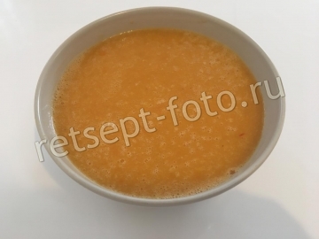Чечевичный суп-пюре для детей 2 года
