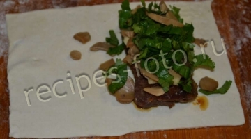 Говядина "Веллингтон" без грибов – мясо в слоеном тесте