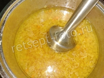 Грибной суп-пюре с картофелем без сливок