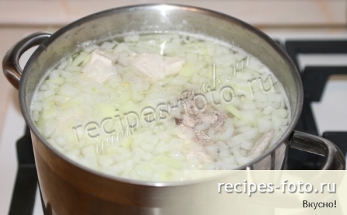 Суп харчо из курицы с рисом