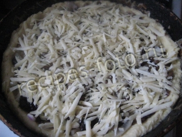 Картофельный пирог с грибами и сыром. Картофельное тесто для пирогов