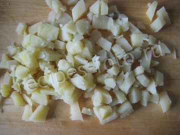 Крабовый салат с крабовыми палочками и картошкой