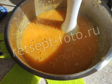 Морковно-яблочный суп-пюре для детей 9 месяцев