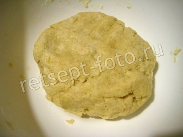 Открытый лимонный пирог из песочного теста