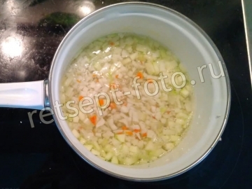 Овощной суп с цветной капустой и кабачком для детей до 1 года