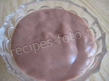 Простой шоколадный крем из сметаны с какао для торта